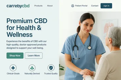 carebycbd.com screenshot