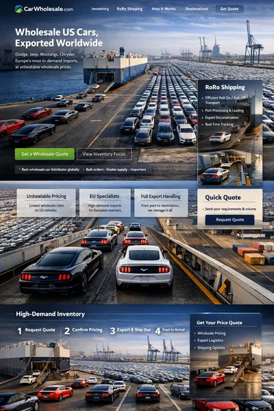 carwholesale.com screenshot