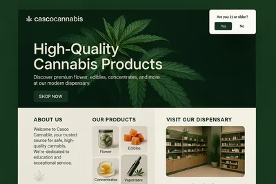 cascocannabis.com screenshot