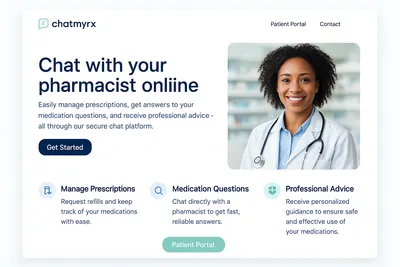 chatmyrx.com screenshot