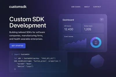 customsdk.com screenshot