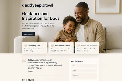 daddysapproval.com screenshot