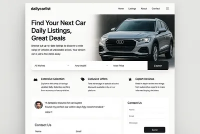 dailycarlist.com screenshot