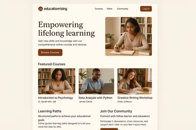 educationrising.com screenshot