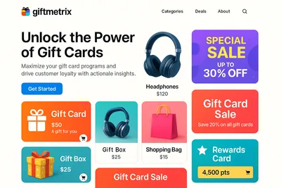 giftmetrix.com screenshot
