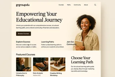 grgroupedu.com screenshot