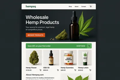 hempsq.com screenshot