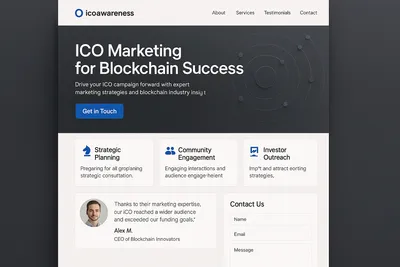 icoawareness.com screenshot