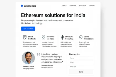indiasether.com screenshot