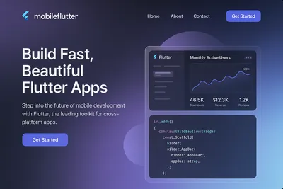 mobileflutter.com screenshot