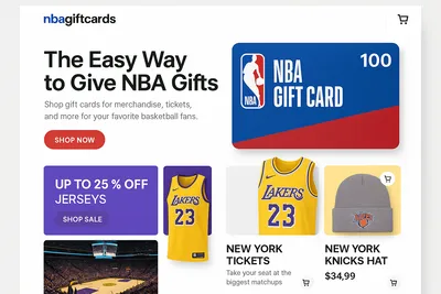 nbagiftcards.com screenshot
