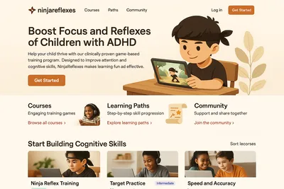 ninjareflexes.com screenshot