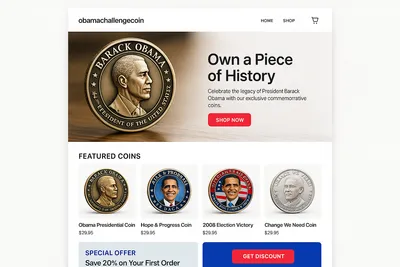 obamachallengecoin.com screenshot