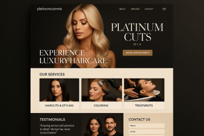 platinumcutsmia.com screenshot