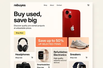 rebuyes.com screenshot