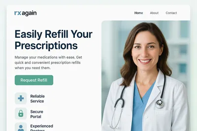 rxagain.com screenshot