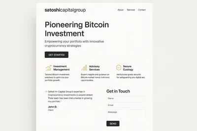 satoshicapitalgroup.com screenshot