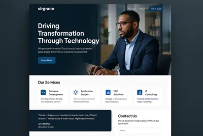 sirgrace.com screenshot