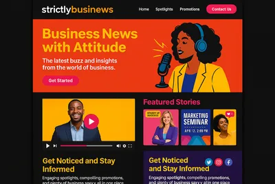 strictlybusinews.com screenshot