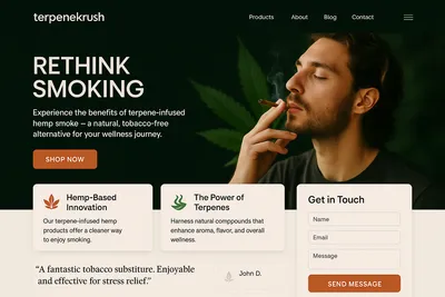 terpenekrush.com screenshot
