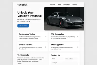 tuneduk.com screenshot