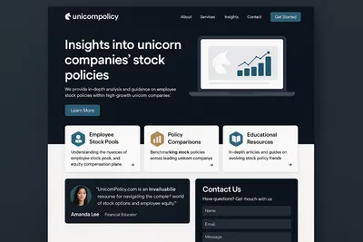unicornpolicy.com screenshot