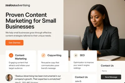 zealousadvertising.com screenshot